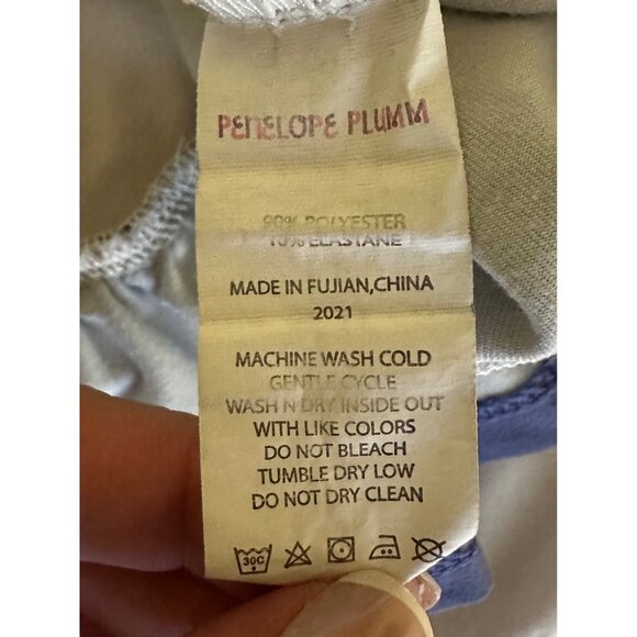 Penelope Plumm Girls Dinosaur Dress Size 4 | Floral Dino Striped Ruffle Hem Sund - Picture 6 of 6